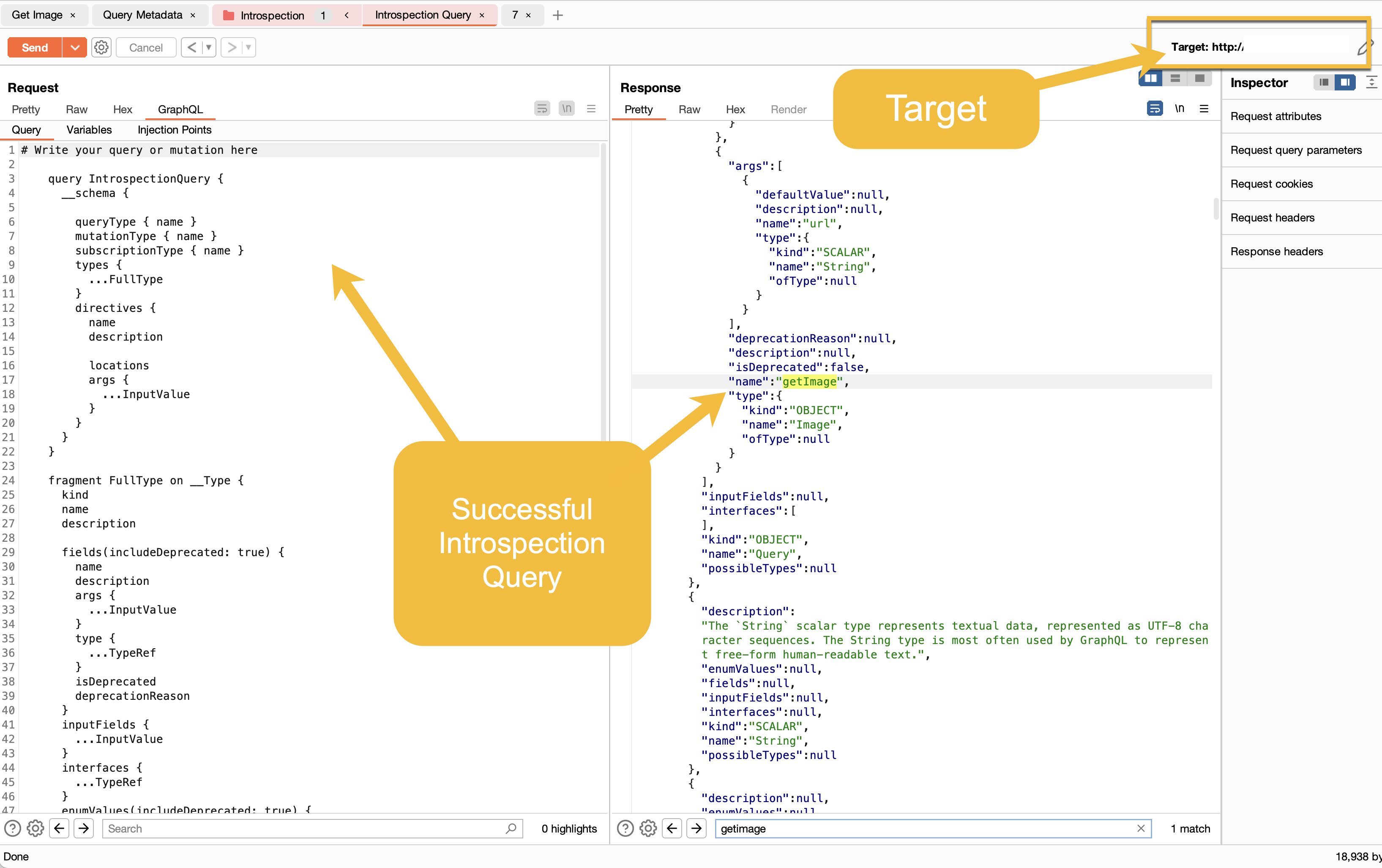 Introspection enabled, full schema returned